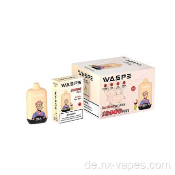 Wespe 12000 Puffs Digital Box Dispositable Vape